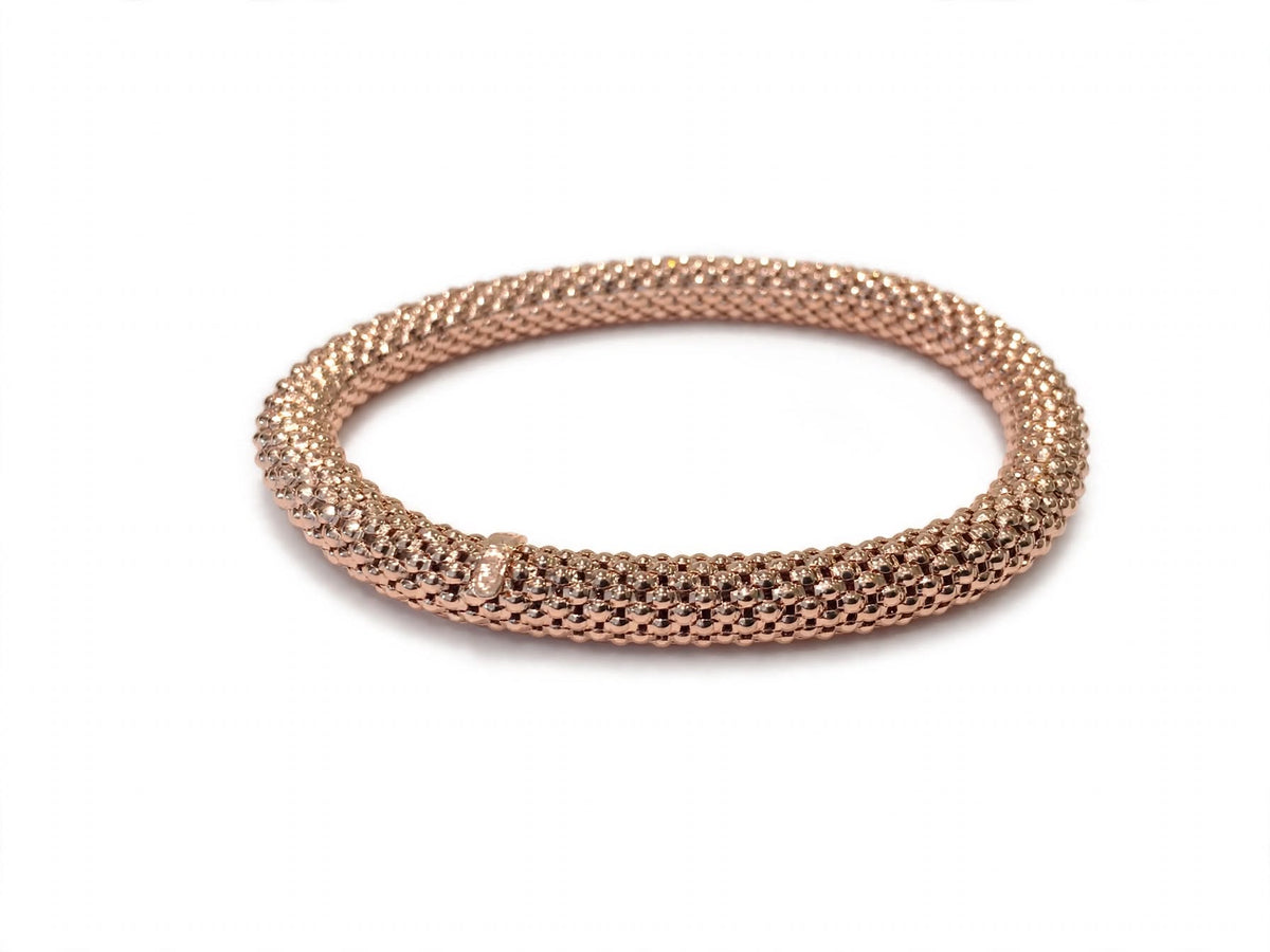 Bracciali in argento 925‰ maglia elasticizzata
