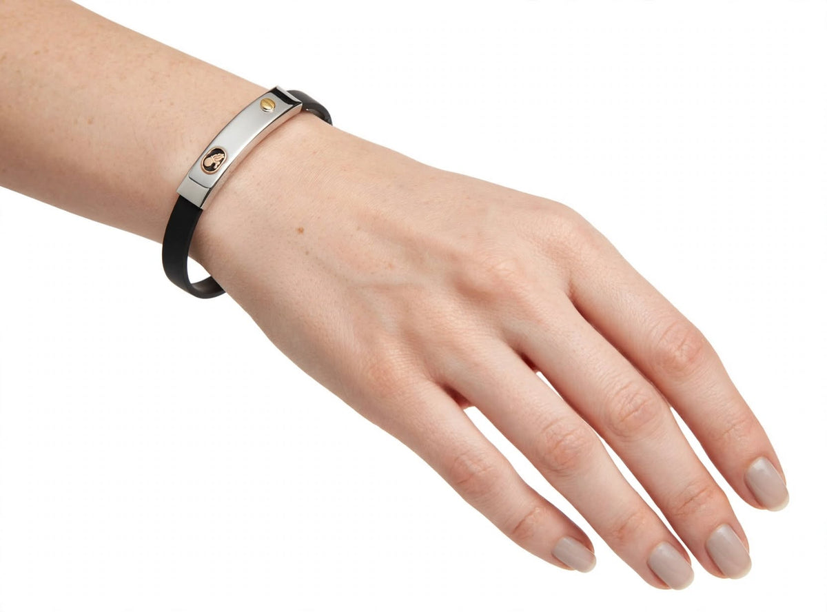 Bracciale zodiaco laminato in oro