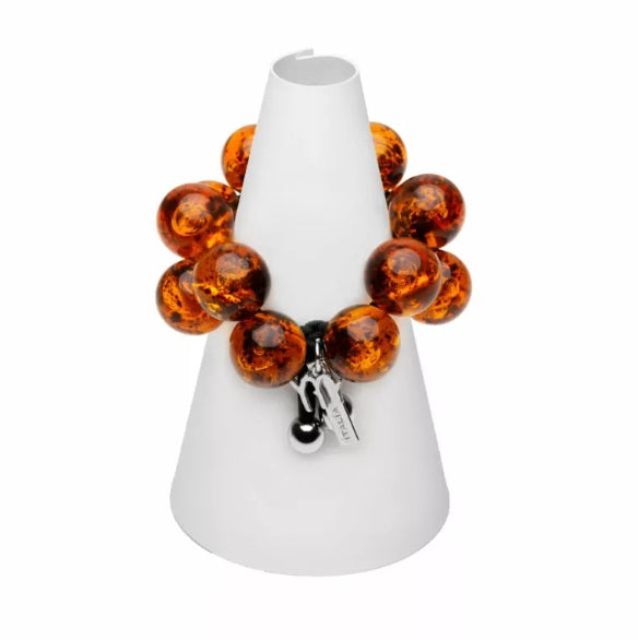 Bracciali Ballsmania Mirta in resina elasticizzati disponibili in vari colori