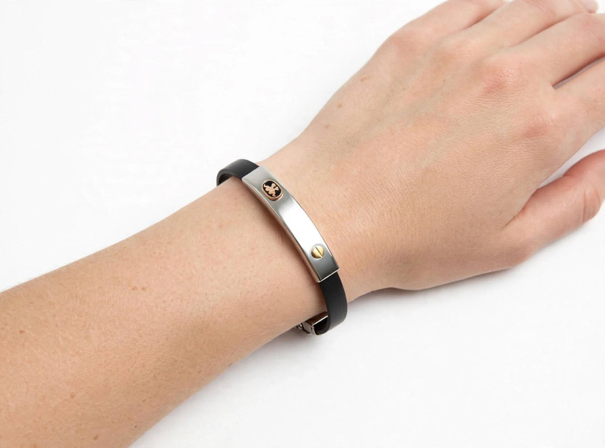 Bracciale zodiaco laminato in oro
