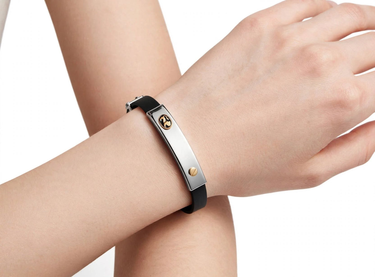 Bracciale zodiaco laminato in oro