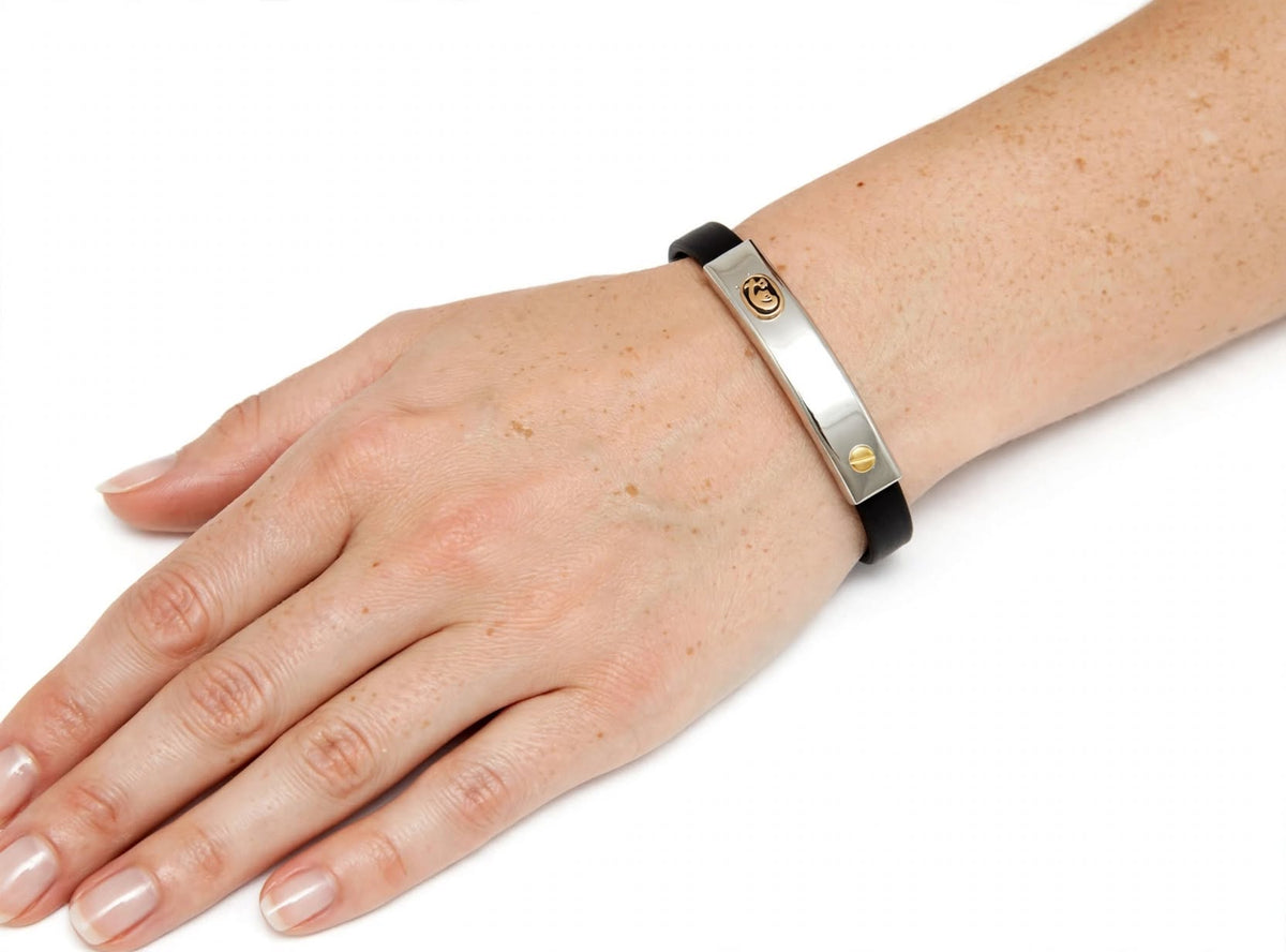 Bracciale zodiaco laminato in oro