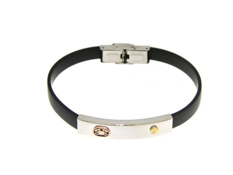 Bracciale zodiaco laminato in oro