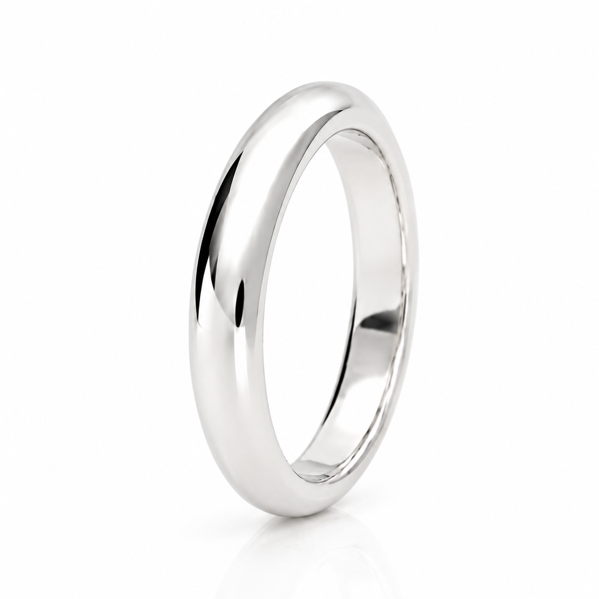Anello fede fedina in argento 925‰ liscia uomo - donna