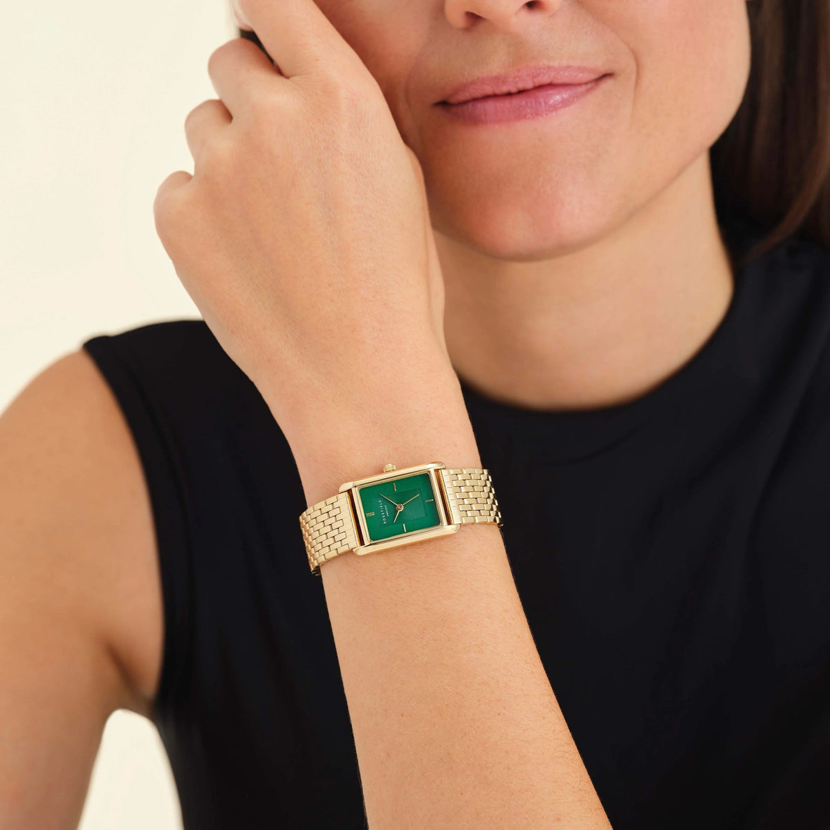 Orologio Rosefield Heirloom Smeraldo