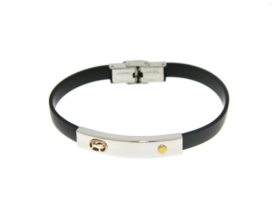 Bracciale zodiaco laminato in oro