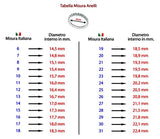 Anello fede fedina in argento 925‰  liscia  uomo - donna