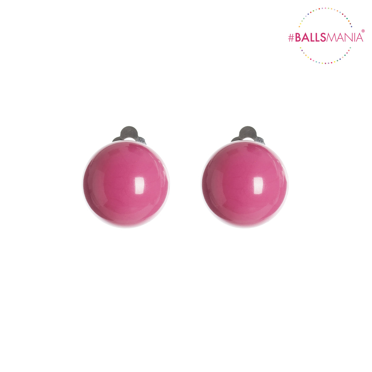 Orecchini Ballsmania Mirta a perno disponibili in vari colori