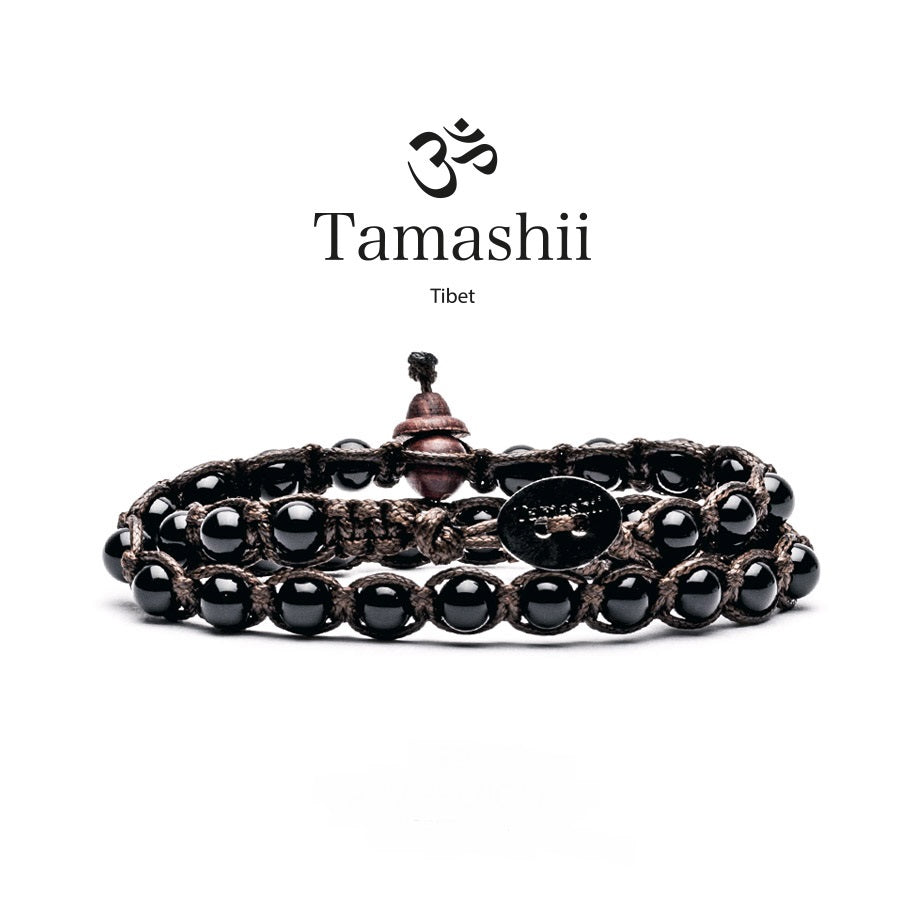Bracciali Tamashii modelli a 2 giri misura pietra 6 mm