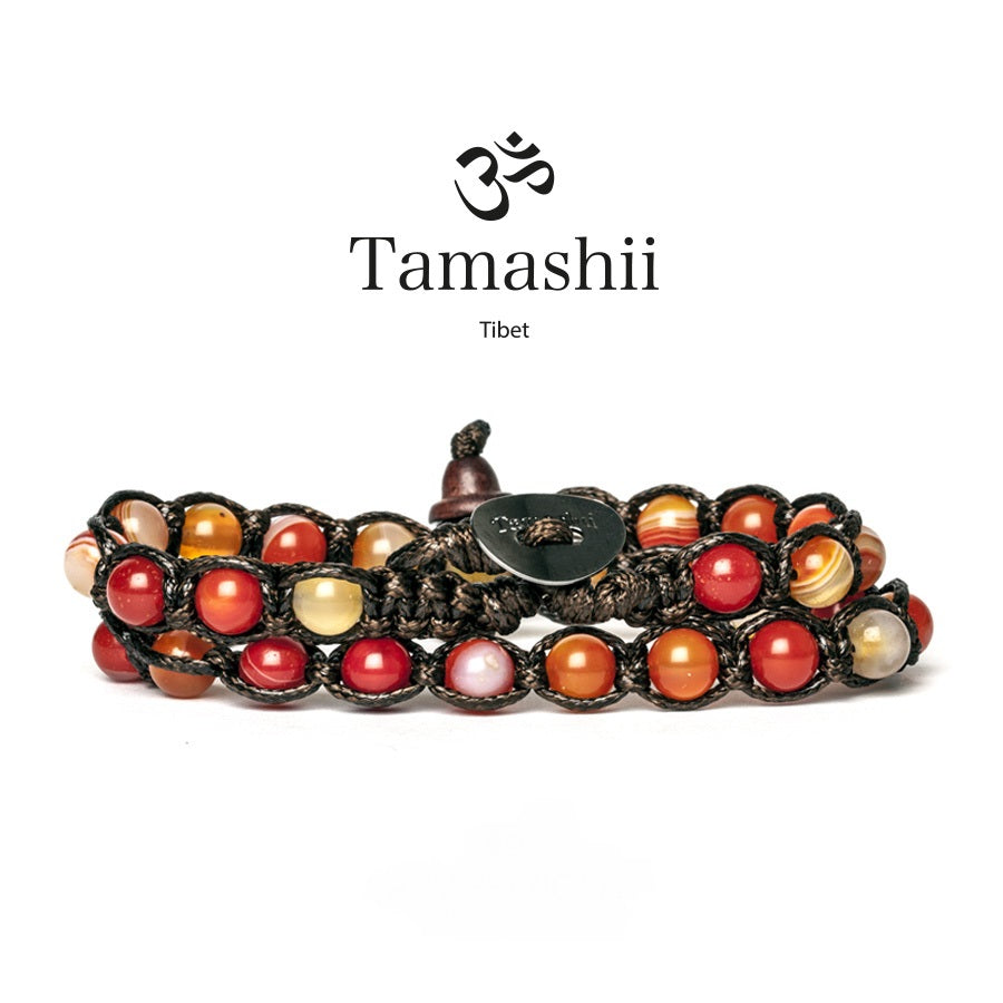 Bracciali Tamashii modelli a 2 giri misura pietra 6 mm
