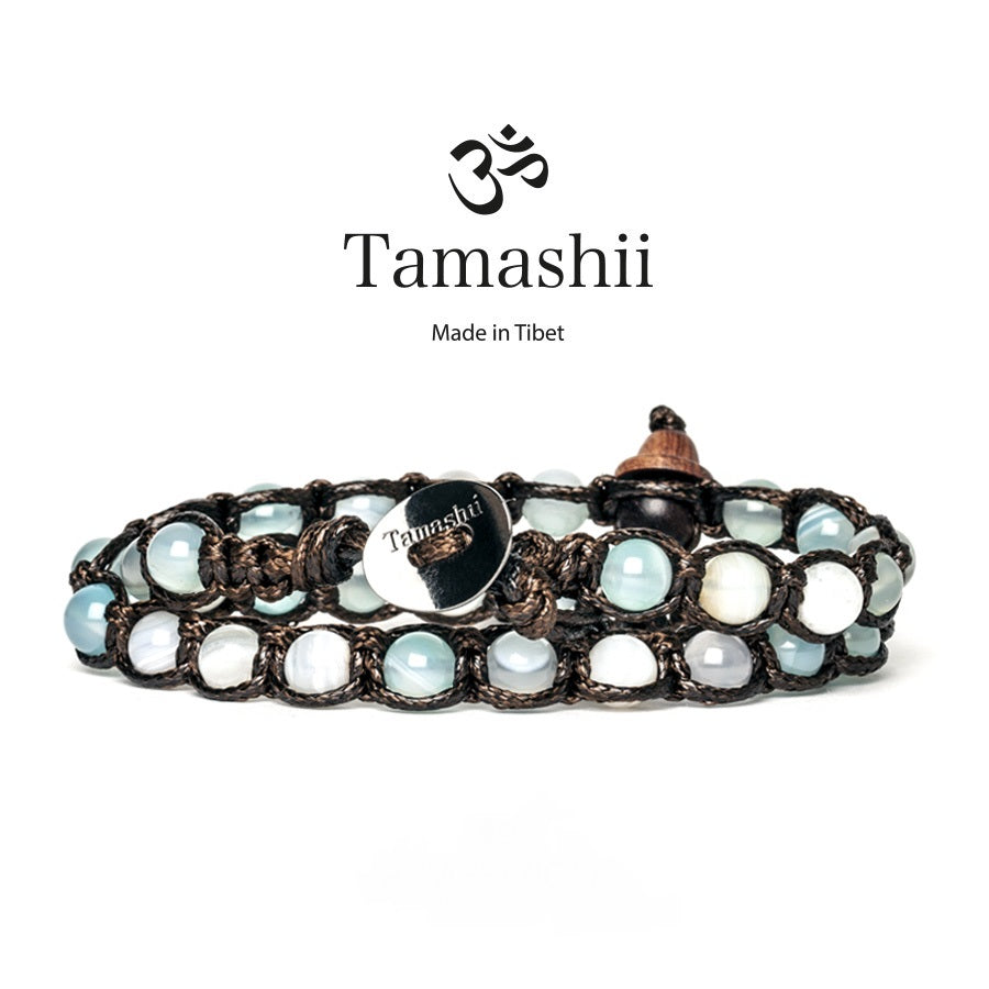Bracciali Tamashii modelli a 2 giri misura pietra 6 mm