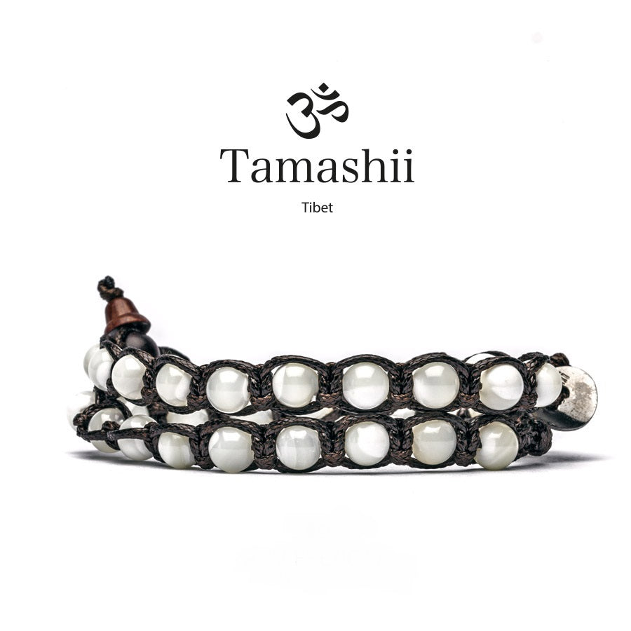 Bracciali Tamashii modelli a 2 giri misura pietra 6 mm