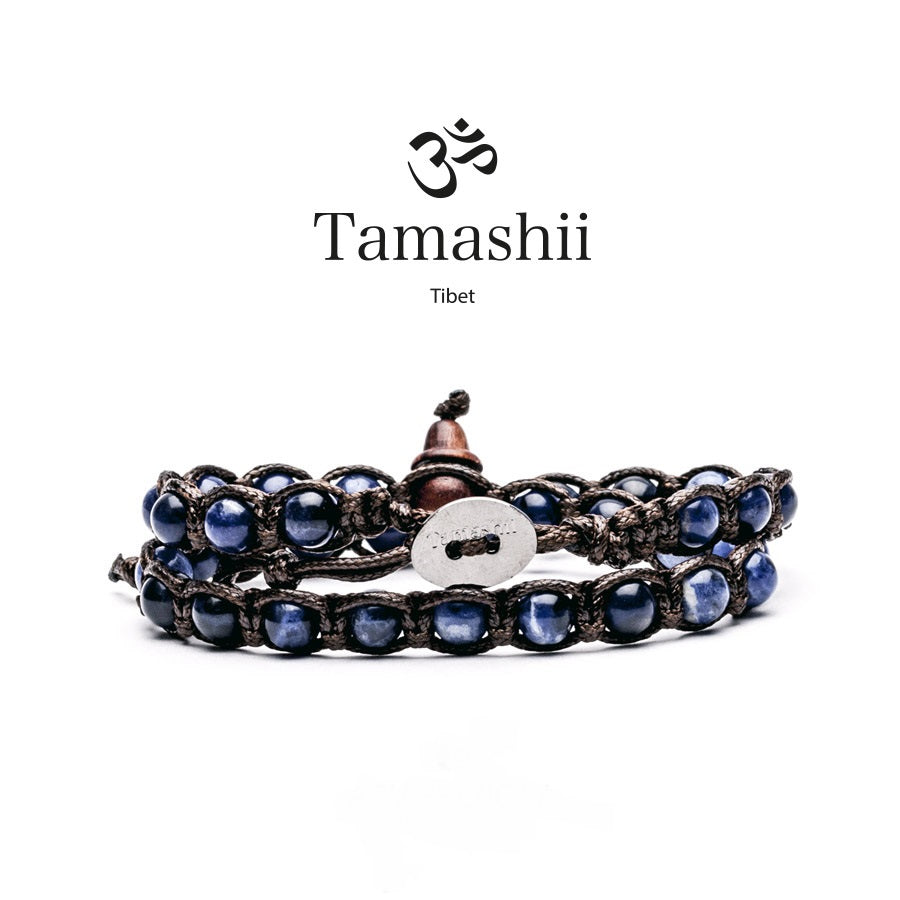 Bracciali Tamashii modelli a 2 giri misura pietra 6 mm