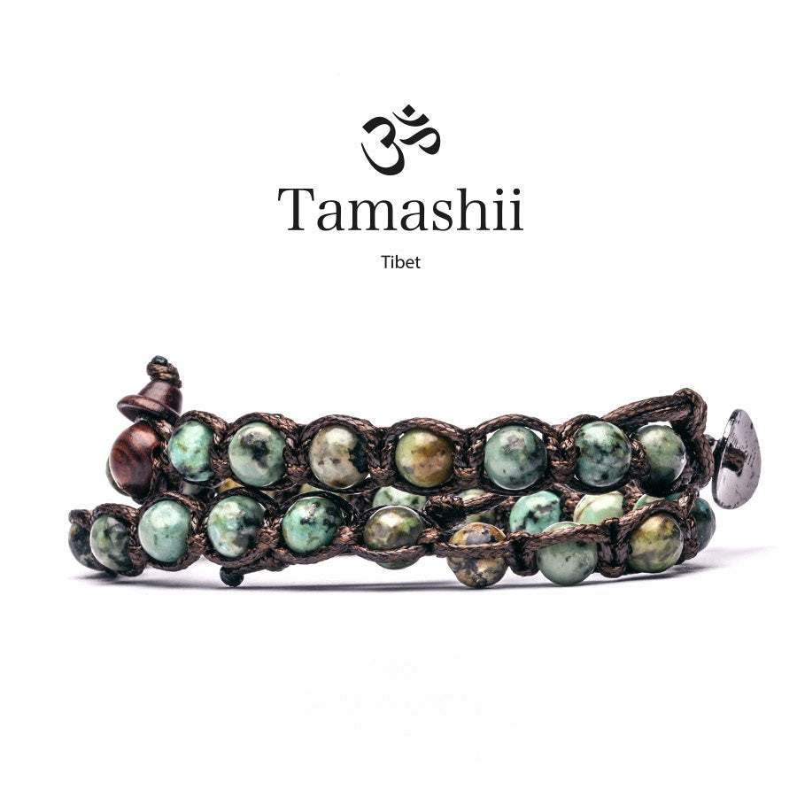 Bracciali Tamashii modelli a 2 giri misura pietra 6 mm