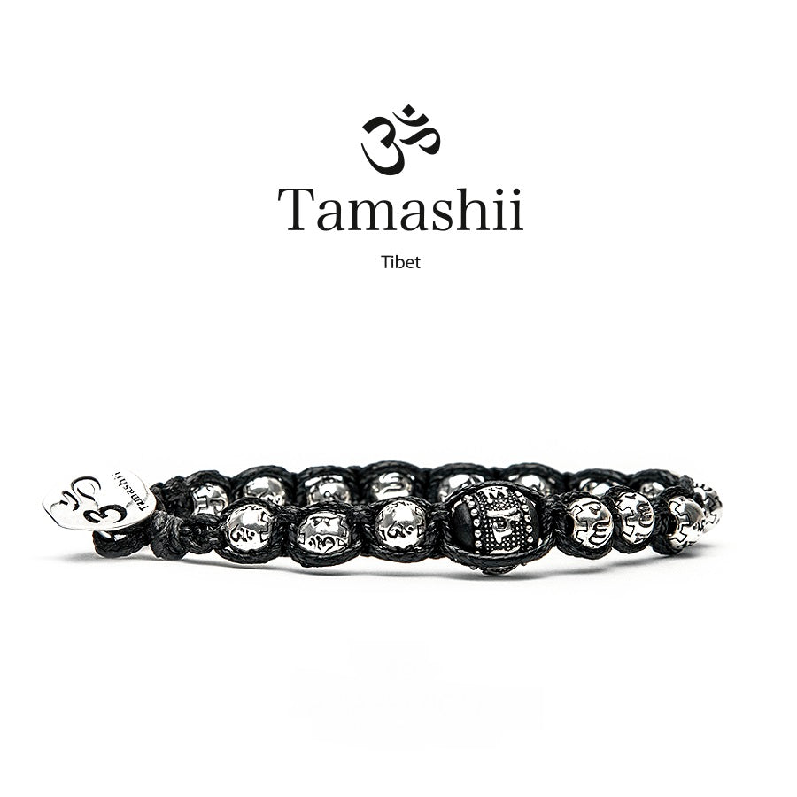 Bracciali Tamashii modelli Ruota della Preghiera in argento