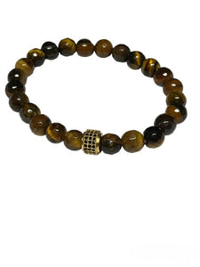 Bracciale in pietra dura occhio di tigre