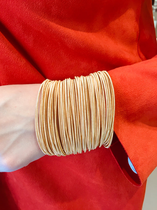 Bracciale molla molle cerchi bracciali