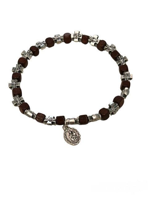Bracciale rosario in ulivo