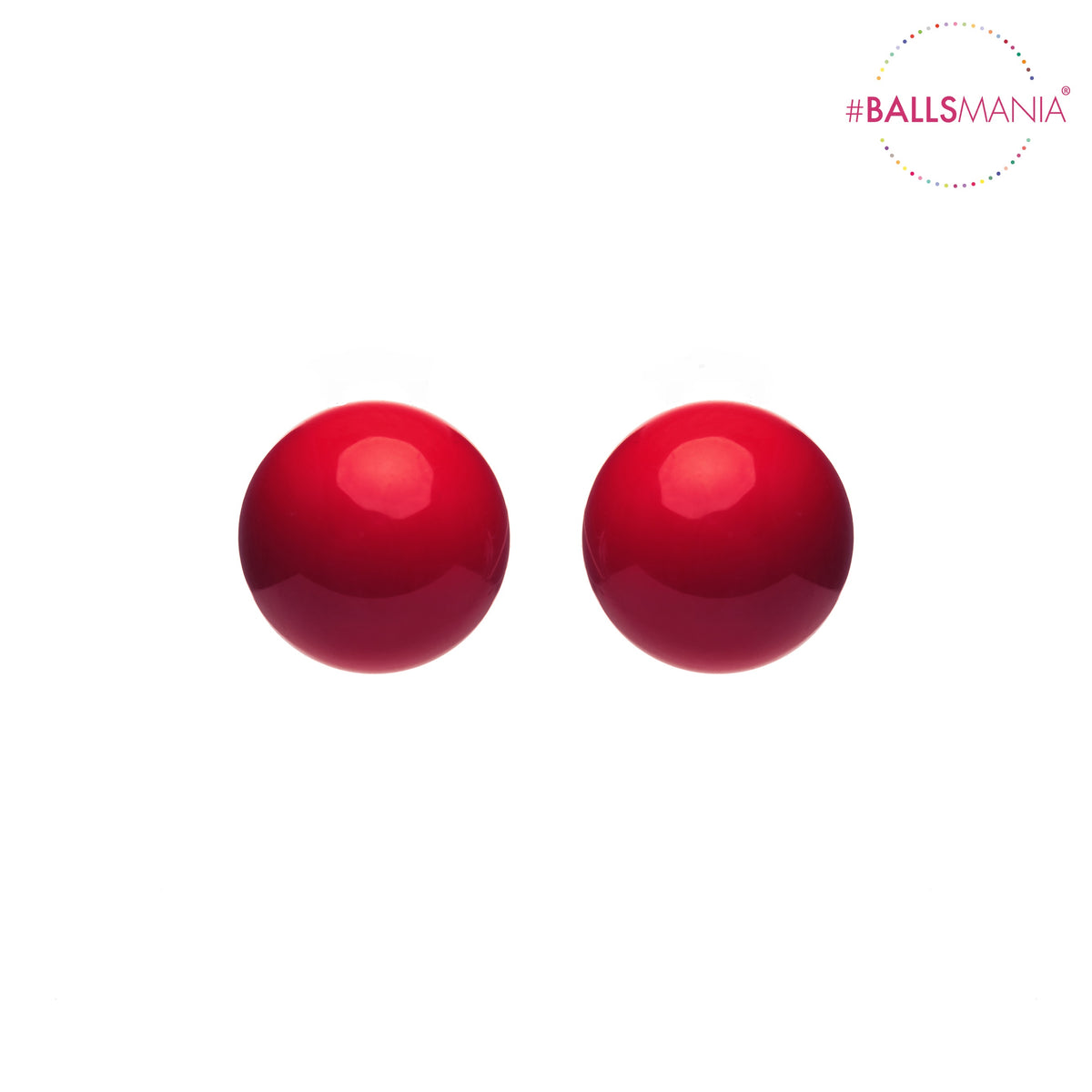 Orecchini Ballsmania Mirta a perno disponibili in vari colori