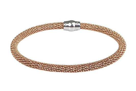 Bracciale semirigido in argento 925‰ chiusura megnetica