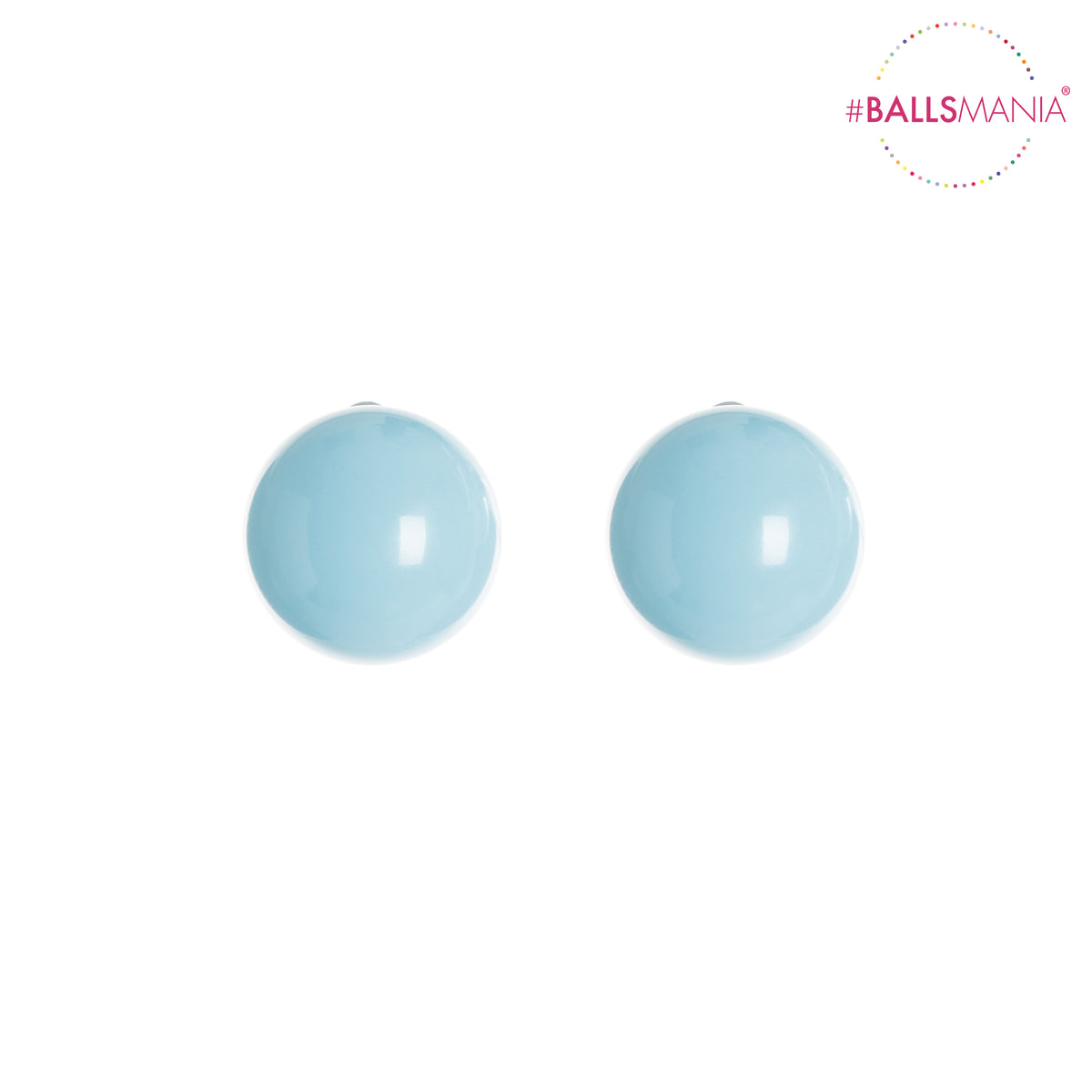 Orecchini Ballsmania Mirta a perno disponibili in vari colori