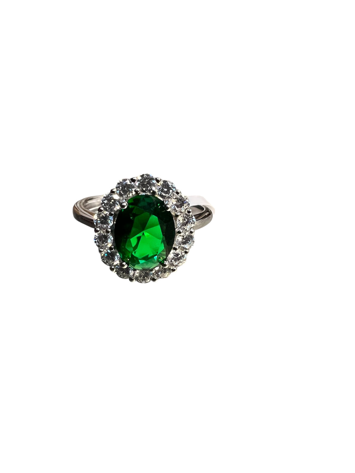 Anello Princess in argento 925‰ con zirconi incastonati