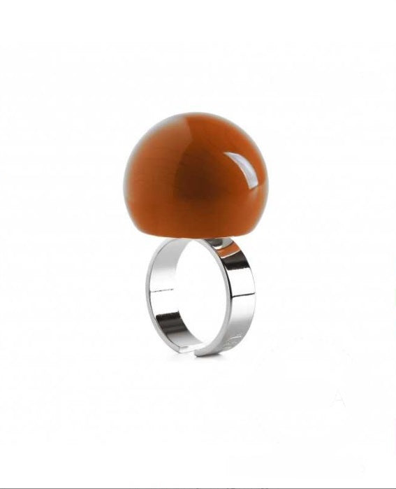 Anelli Ballsmania Mirta in resina Nichel Free disponibili in vari colori