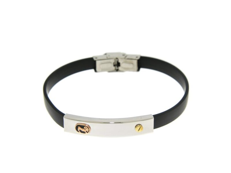 Bracciale zodiaco laminato in oro