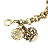 Bracciale con Corona e Moneta