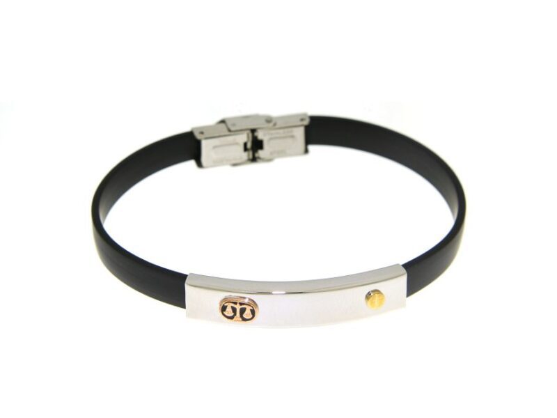 Bracciale zodiaco laminato in oro