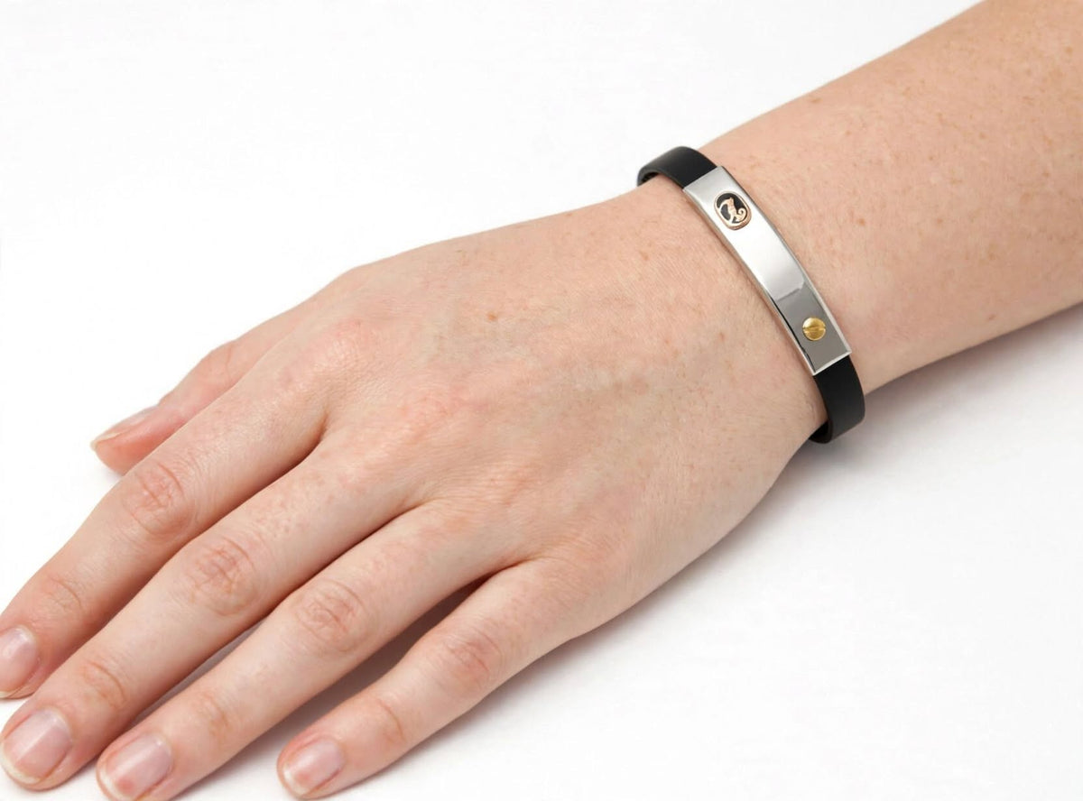 Bracciale zodiaco laminato in oro