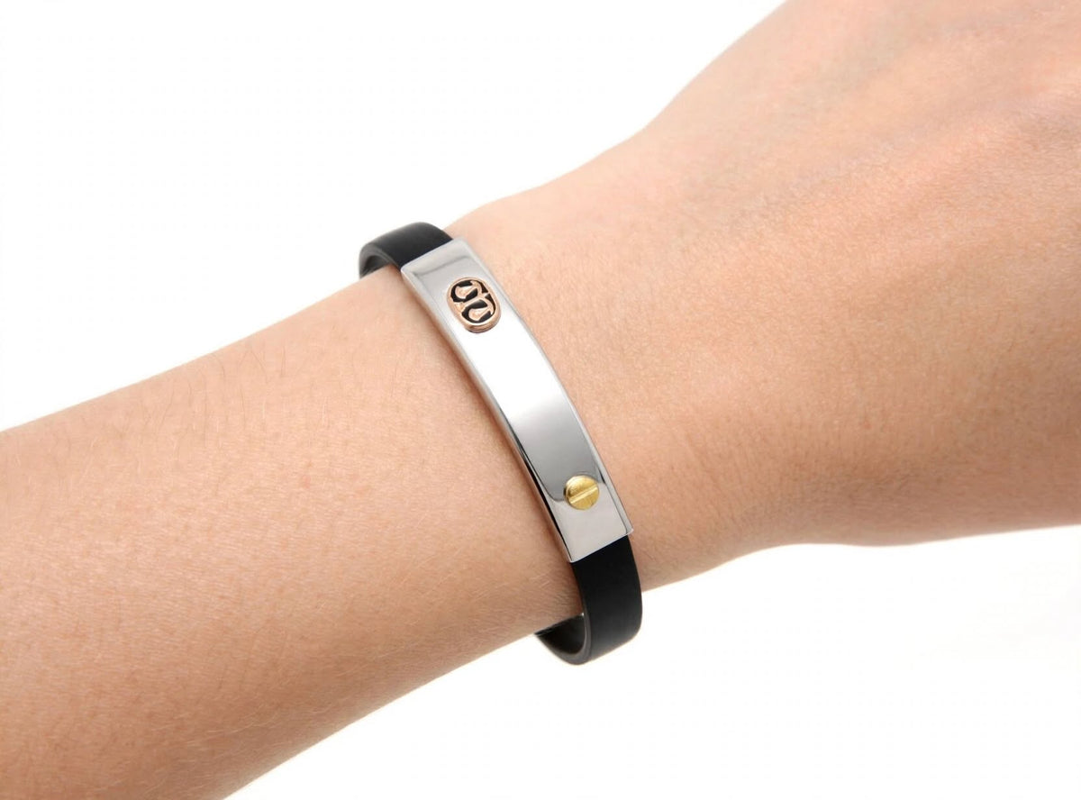 Bracciale zodiaco laminato in oro