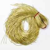 Canottiglia Canutiglia filo francese  tubetto finitura per infilare collane ORO 0,8 mm cm. 35-38 circa