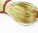 Canottiglia Canutiglia filo francese  tubetto finitura per infilare collane ORO 0,8 mm cm. 35-38 circa