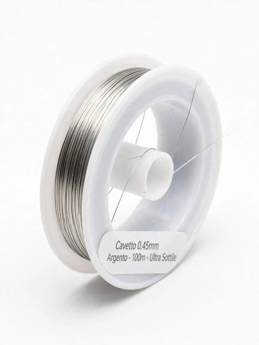 Cavetto in acciaio inossidabile rivestito in nylon da 0.45 mm e 0.5 mm
