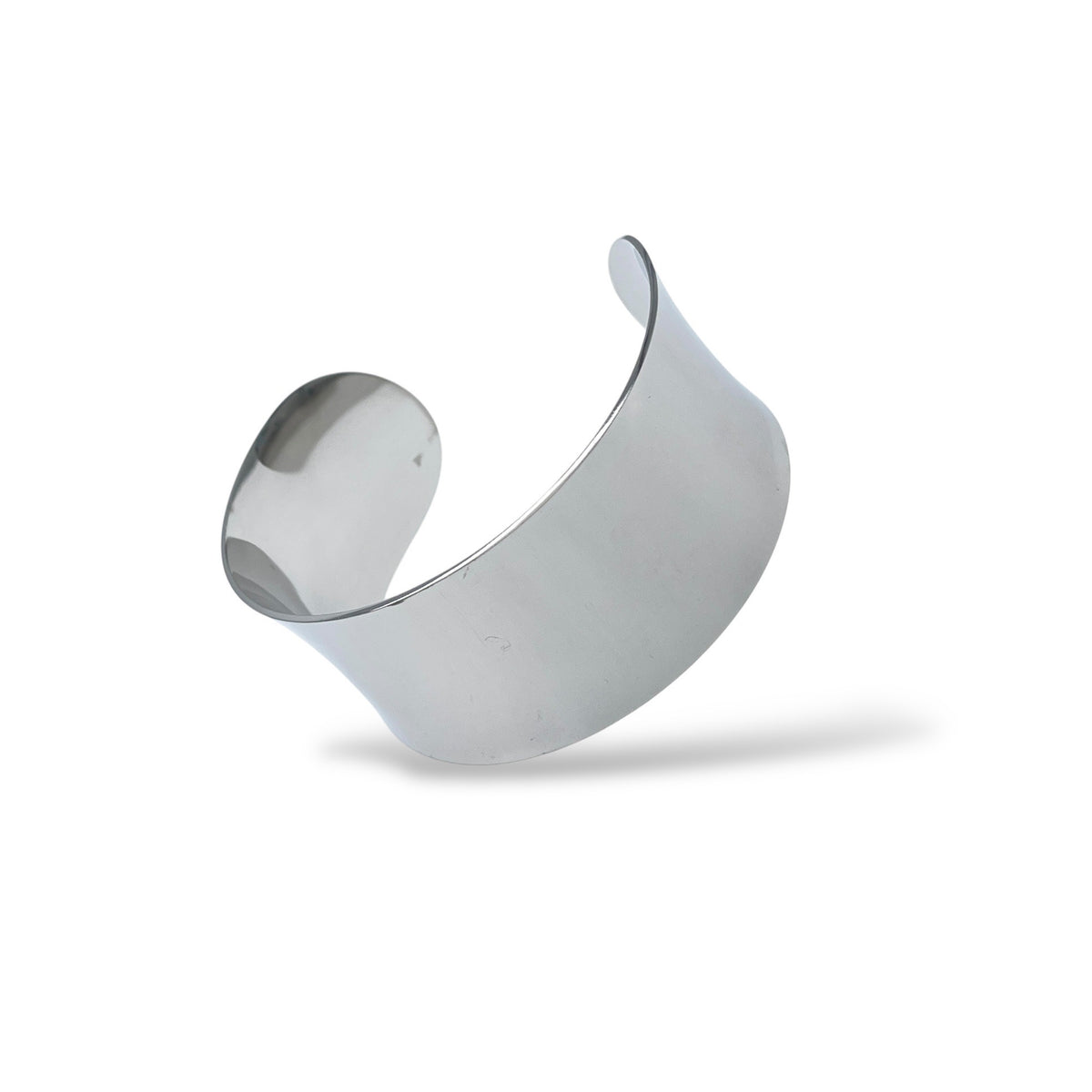 Bracciale schiava da donna rigido in acciaio inossidabile