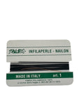 Filo infilaperle con ago colore Blu  in nylon per collane bracciali nailon varie misure