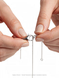 Moschettone in acciaio inossidabile da 1,0 cm confezione da 20 pz.