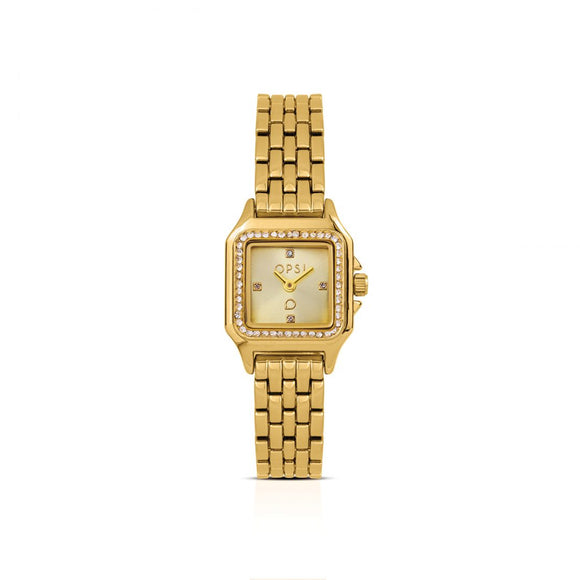 Orologio donna OPS FRENCH orologio in acciaio colore oro