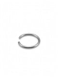 Anellini Occhielli Aperti Acciaio Inox 5mm x 1mm - Confezione 102 Pezzi - Argento E Dintorni