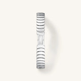 Orologio Rosefield Ovale argento bianco