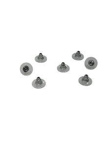 Ferma Orecchini in Silicone farfalline per Orecchini farfalline per Orecchini Ferma Orecchini Chiusure per Orecchini Chiusure Orecchini Clip Trasparente (50 pezzi)
