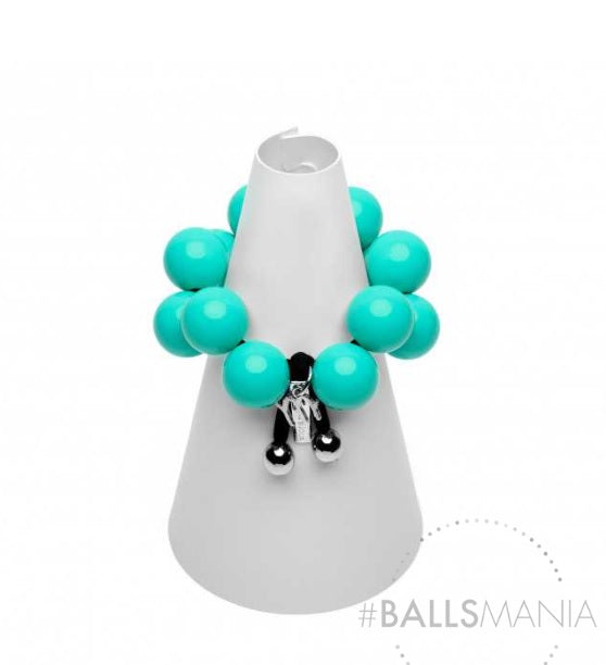 Bracciali Ballsmania Mirta in resina elasticizzati disponibili in vari colori