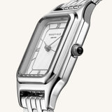 Orologio Rosefield Ivy bianco argento