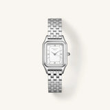 Orologio Rosefield Ivy bianco argento