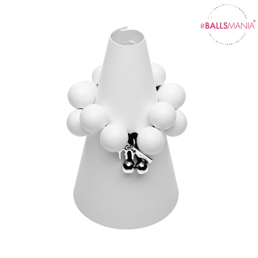 Bracciali Ballsmania Mirta in resina elasticizzati disponibili in vari colori