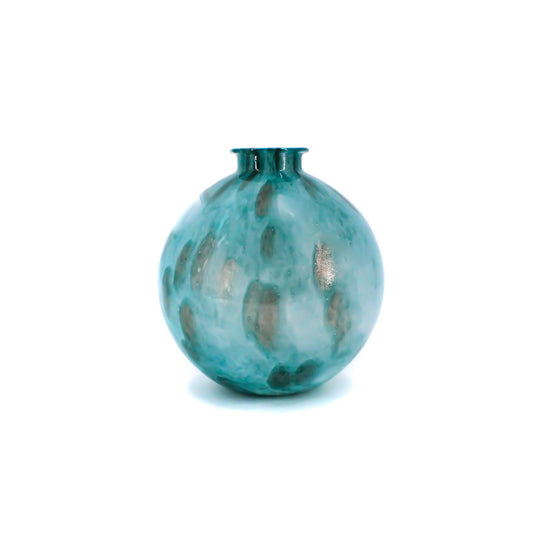 Vaso Sfera Bevanda ball Piccola Verde Cromo