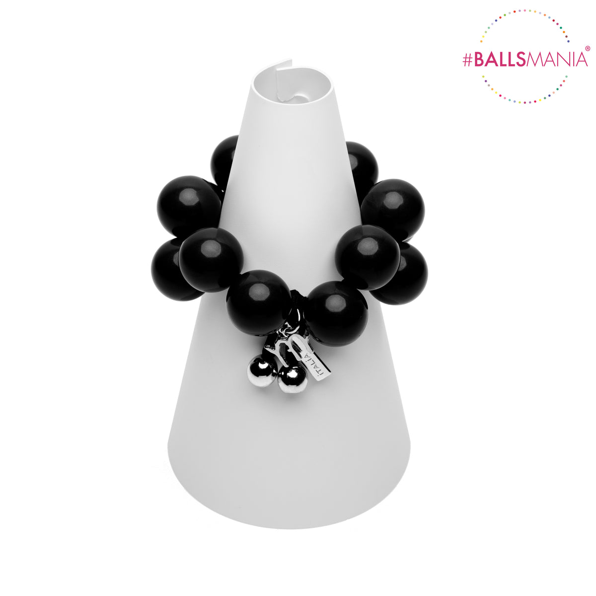Bracciali Ballsmania Mirta in resina elasticizzati disponibili in vari colori