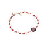 Bracciale UN POIS Rosso Prezioso