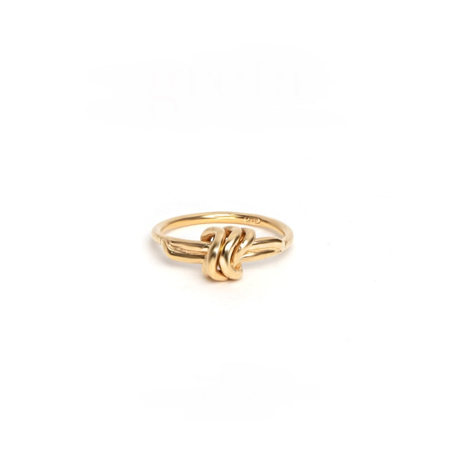 anello argento nodo d'amore